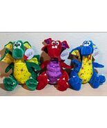 Retro DFI Dragons Plush Lot Y2K 2000s - $39.59