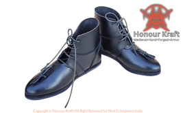 black boots, leather boots shoes, combat boots men, medieval combat boots  - $119.99