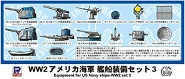 Pit Road 1/700 Skywave Series World War II US Navy Ship Equipment Set 3 - £16.02 GBP
