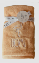 Rae Dunn Flamingo Hand Towels Bathroom Beach Summer Home Set of 2 Embroi... - $39.08