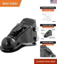 Adjustable Channel-Mount Trailer Coupler, 14,000 lb Capacity, 2-5/16&quot; Hitch - $1,120.91 MXN