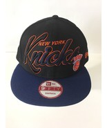 New York KNICKS New Era 9FIFTY SNAPBACK HAT - Hardwood Classics Black Bl... - £23.65 GBP