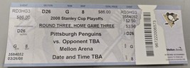 May 1 2008 Flyers @ Penguins East Finals Ticket Marc Andre Fleury Shutout - £30.57 GBP