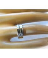 Kokopelli  Ring Sterling Silver Southwestern 3.15g Black Detail Size 7 W... - $741.26 MXN