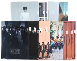 Set of 17 Shinhwa File Folders Album Covers Collection - £23.98 GBP