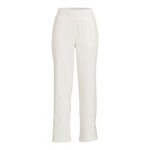 Avia Women&#39;s Athleisure Plush Fleece Pants White Size 3XL XXXL (22) NEW - $9.84