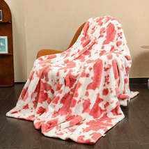 Printed Double-layer Thermal Blanket Crystal Flannel Blanket - £26.54 GBP+