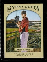 2011 Topps Gypsy Queen Baseball Trading Card #136 Brett Myers Houston Astros - £6.61 GBP