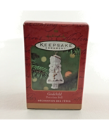 Hallmark Keepsake Christmas Ornament Godchild Porcelain Bell New Vintage... - €16,79 EUR