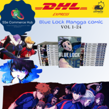 Blue Lock Mangga Comic Englische Version Buch Band 1-24 Set Comic Yusuke Nomura - £119.40 GBP