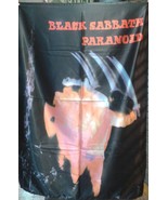 BLACK SABBATH Paranoid FLAG CLOTH POSTER BANNER CD Hard Rock Ozzy - £15.66 GBP