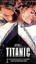  TITANIC (VHS, 2-Cassette Tapes, 1998) leonardo Dicaprio Kate Winslet vcr Titan - £15.81 GBP