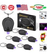 6-Pack Mini UV Keychain Flashlight - Ultra Lightweight Black Light for D... - $21.25 CAD