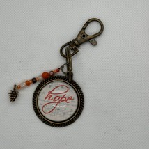 Hope Pendant Music Notes Keychain with Beads - $14.03