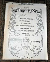 XRARE 1987 The Breaking Point alt music fanzine: Spatcats Dinosaur Jr. Bradford - £9.32 GBP