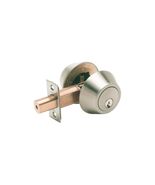 Tell #CL100056 Satin Stainless Steel Double Cylinder Deadbolt - $976.22 MXN