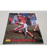 1995 Signature Rookies Marco Battaglia Autographed 8X10 Rutgers - $7.80