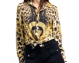 Oolala Printed Button-Up Shirt Size M - €89,83 EUR