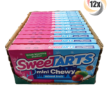 Full Box 12x Packs Sweetarts Mini Chewy Mixed Fruit Candy Theater Boxes ... - £25.51 GBP