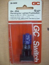 35-3432 rectangular light pushbutton switch 353432 spdt SD eyelet - $45.97