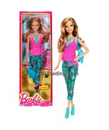 Year 2013 Barbie Fashionistas Series - Caucasian Doll SUMMER BHY15 in Pi... - £31.59 GBP