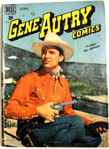 GENE AUTRY COMICS# 34 Dec 1949 (4.5 VG+) Photo Front/Back Cover Golden A... - $35.00