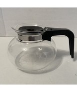 Bunn 6 Cup Glass Coffee Carafe/Pot &amp; Lid Vintage - $19.56 CAD