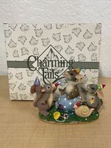 NEW Charming Tails by Fitz and Floyd Party Animals 89/101 KG JD - $460.68 MXN