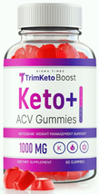 Trim Keto Boost Keto + ACV Gummies for Advanced Weight Loss Support 60Ct - $42.44