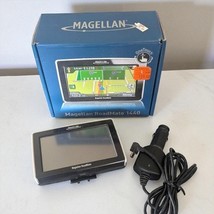 Magellan RoadMate 1440 4.3 In Portable GPS Navigator &amp; Power Cord Tested... - $15.79
