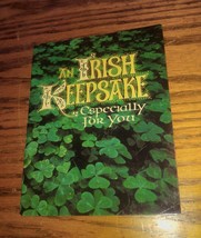 Vintage 1976 Hallmark An Irish Keepsake Treasures Booklet 100STR1-2 Poems - £11.79 GBP