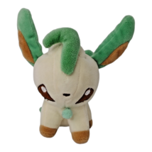 2013 Pokemon Leafeon Plush 5&quot; Stuffed Toy Game Freak - $20.13 CAD