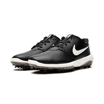 Nike Men&#39;s Roshe G Tour Leather Golf Cleats AR5580-001 Black Size 9 - £119.61 GBP