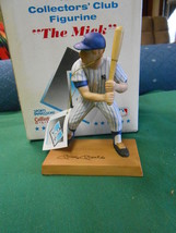 Great Baseball Collectible Mickey Mantle Figurine The Mick Collectors&#39; Club 1990 - £22.65 GBP