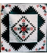 Quilters Delight Pieced Applique Coventry Rose Wall Hanging Sew Pattern ... - £10.38 GBP