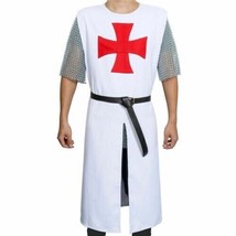 Medieval Templar Tunic Surcoat Crusader Sleeveless Renaissance costume new item - £250.84 GBP