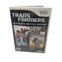 Transformers Ultimate Battle Edition Wii (Nintendo Wii) Combo Pack Complete CIB - £10.09 GBP