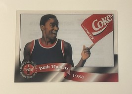 1996 Score Board Coca-Cola Sprint Phone Card #2 Isaiah Thomas* HOF NBA Pistons* - £4.45 GBP