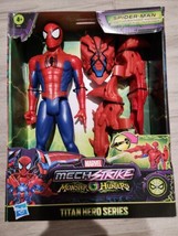 Marvel Mech Strike Monster Hunters Titan Hero Series Hunter Suit Spider-Man - £25.63 GBP