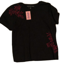 Vintage Josephine Chaus Black Sweater XL Marshalls Sh1 - $17.82