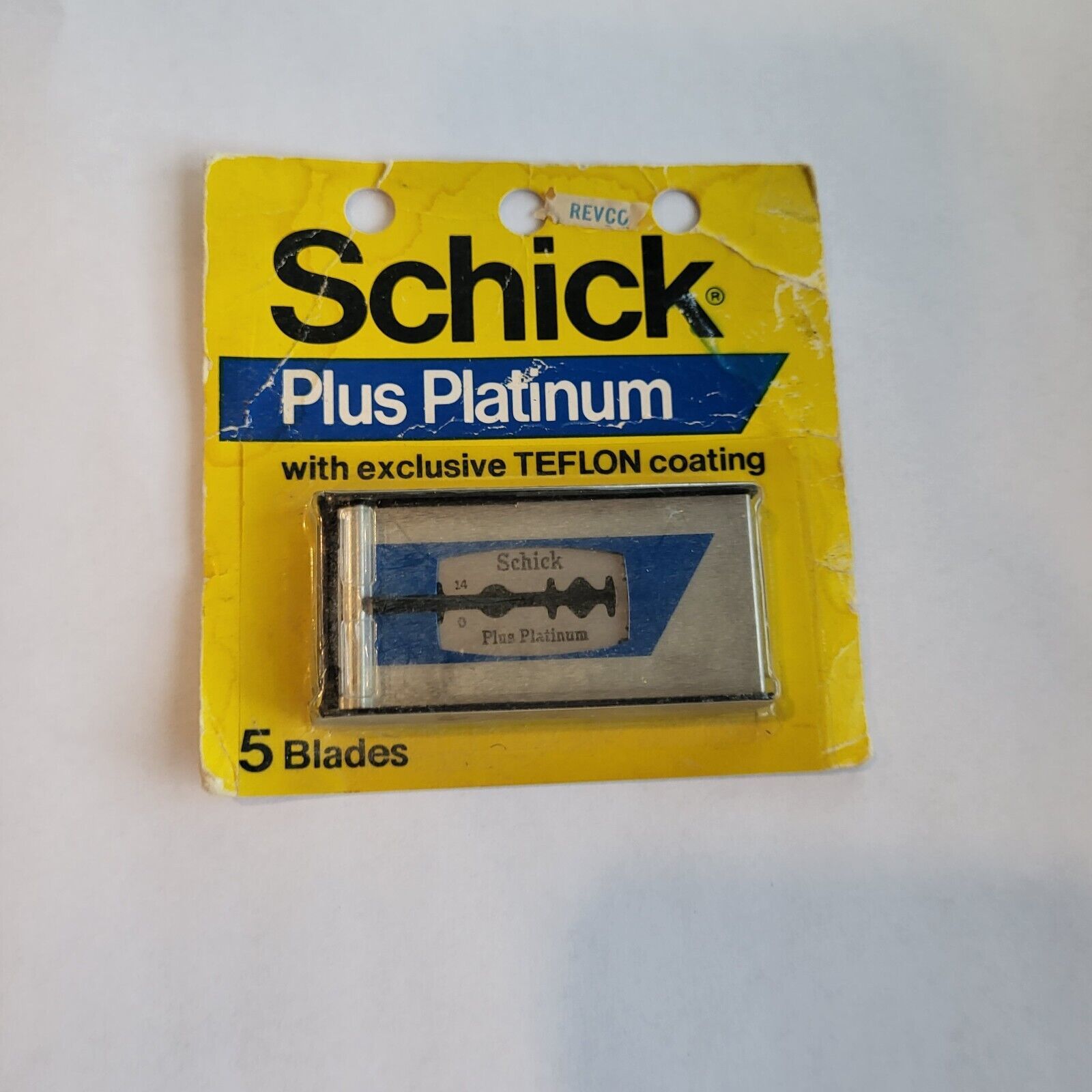 Schick Plus Platinum 5 Teflon Coated Blades New Old Stock - $12.99