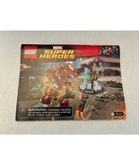 Lego Marvel Superheroes Hulk Buster #76031 Instructions Book - £7.09 GBP