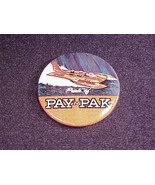 Vintage Pride of Pay &#39;n Pak Hydroplane Pinback Button, Pin - £4.67 GBP