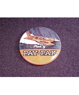 Vintage Pride of Pay &#39;n Pak Hydroplane Pinback Button, Pin - £4.44 GBP