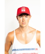 Do Not Enter Wrong Way Hat Red/Red Adjustable Strap - £10.31 GBP
