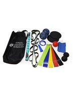 Muscle Strength & Recovery Kit: Jump Rope,Floor Sliders, Textured Massage  Ball, - £27.89 GBP