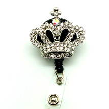 Crown Bling Clip And Reel  Retractable Scissor Holder - £9.32 GBP