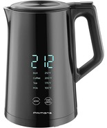 Primens PR-1002 LED Stainless Inner Wall Electric Kettle Coffee Tea Pot - $139.95