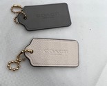 Large  COACH Bag Hang Tag / Key Chain / authentic 2.8 *1 in   pick one - $18.36+