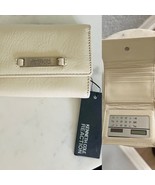 KENNETH COLE REACTION VINTAGE WALLET WITH SOLAR POWERED CALCULATOR, Ivor... - €25,06 EUR